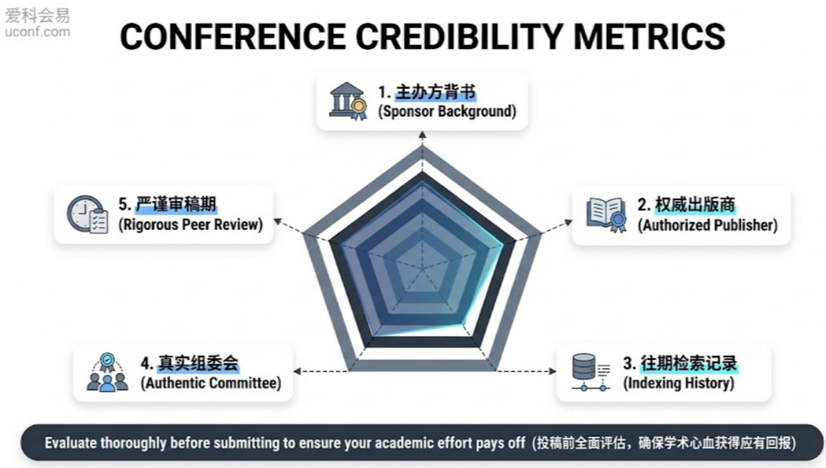 怎么判断一个学术会议靠不靠谱？看这5个硬指标就够了