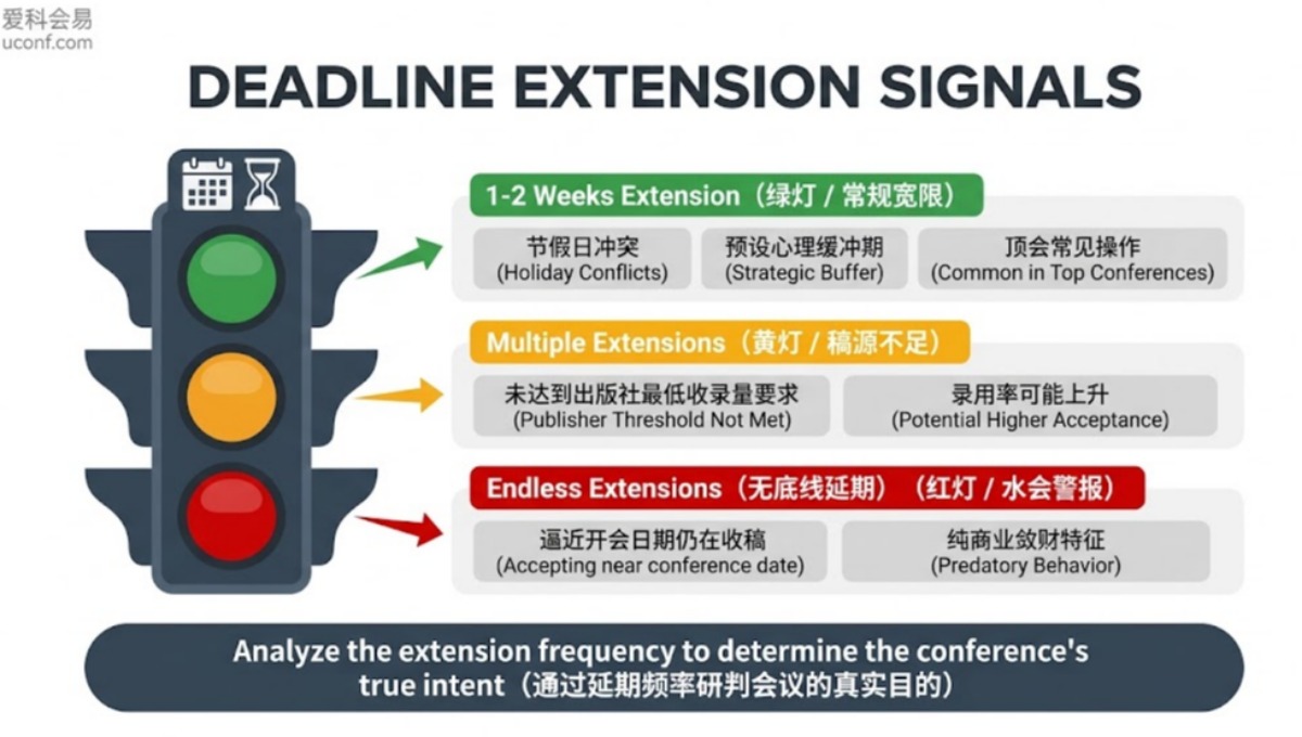 会议延稿是好事还是坏事？学术会议延长截稿日期背后的信号解读