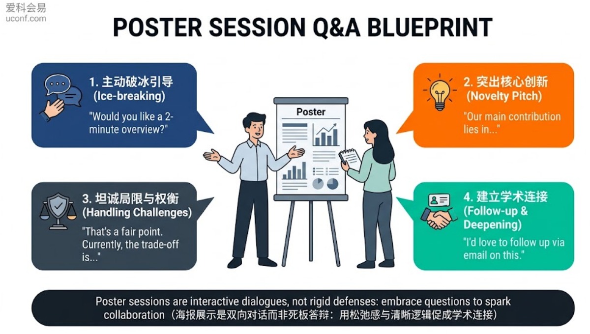 国际学术会议Poster展示常见英文提问汇总与回答万能句型