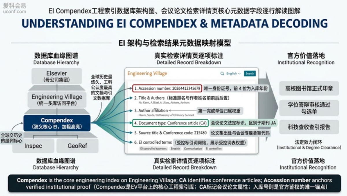 EI Compendex 是什么？工程索引底层逻辑与会议论文检索信息深度解读