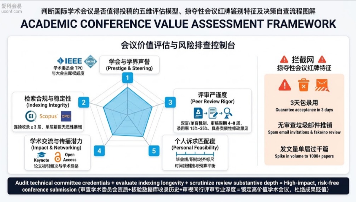 如何判断国际学术会议是否值得投稿？学术声誉、审稿严谨度与避坑评估全指南
